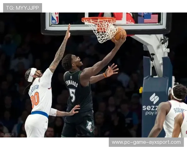 唐斯再度命中高难度后仰，森林狼状态火热